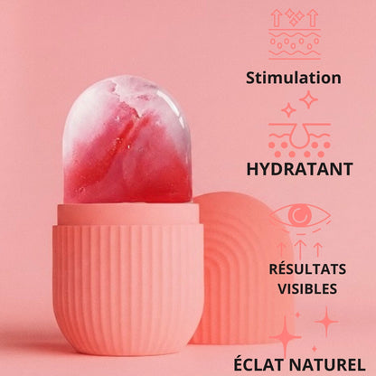 Rouleau à glaçon visage